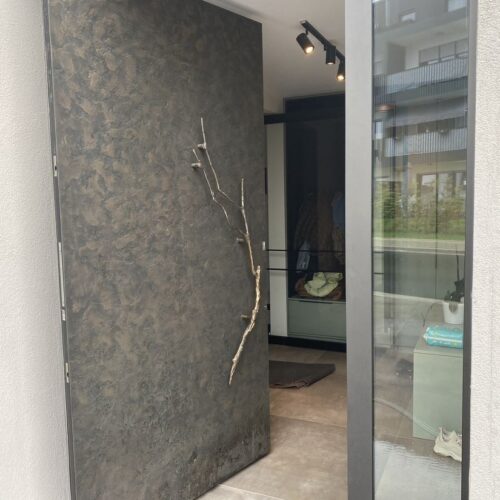 Panek Türen und Fenster Pivot Aluminium Haustür